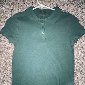 collared short sleeve